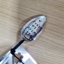 Load image into Gallery viewer, Sometimes I pretend to be normal - stamped spoon - Dollop and Stir