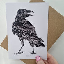 Load image into Gallery viewer, Vintage Map silhouette cards - Yorkshire and Leeds - Studio Seven