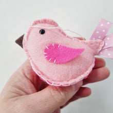 Load image into Gallery viewer, Bird - Rainbow Felt Bird Decoration - Lots of Colours - Quirky Threads Art