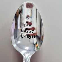 Load image into Gallery viewer, The Happy Couple - stamped spoon - Dollop and Stir