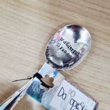 Load image into Gallery viewer, Wonderful Grandma - stamped spoon - Dollop and Stir