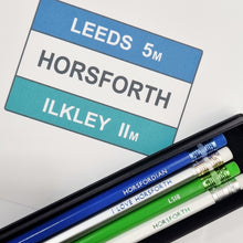 Load image into Gallery viewer, Pencil Set - Horsforth - Yorkshire Gift Idea - Horsforth souvenier!