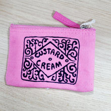 Load image into Gallery viewer, Zip Purse - Biscuit - Custard Cream / Bourbon - Organic cotton - various colours - 44 Ideas