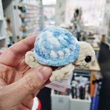Load image into Gallery viewer, Crochet Baby/Children Plush Toy - UKCA Tested - Mini Turtle - Various Colours - Paw in Hand Crafts