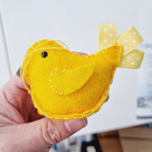Load image into Gallery viewer, Bird - Rainbow Felt Bird Decoration - Lots of Colours - Quirky Threads Art