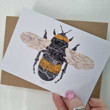 Load image into Gallery viewer, Vintage Map silhouette cards - Yorkshire and Leeds - Studio Seven