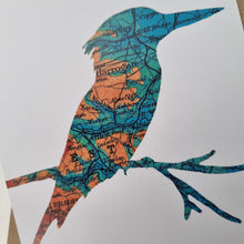 Load image into Gallery viewer, Vintage Map silhouette cards - Yorkshire and Leeds - Studio Seven