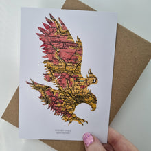 Load image into Gallery viewer, Vintage Map silhouette cards - Yorkshire and Leeds - Studio Seven