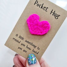 Load image into Gallery viewer, Pocket Hug - Crochet keepsake - Best Efforts