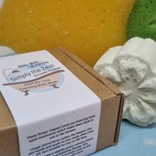 Load image into Gallery viewer, Simply The Zest - Foaming Shower Flower Body Wash - Motivational Gift - Thank you Gift - Little Shop of Lathers