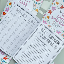 Load image into Gallery viewer, The Self Care Workbook - A Dose of Reminders - activities, prompts, daily check ins