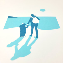 Load image into Gallery viewer, Take My Hand, I'll Show You The Way - A4 Screen Print - Or8 Design