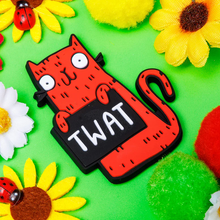 Load image into Gallery viewer, Sweary Cat Fridge Magnets - Katie Abey - sweary cats - caution: bad language!