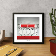 Load image into Gallery viewer, Print - Ewe-Tube - Sheep Puns - YouTube - Mervyn Tay Art