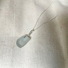 Load image into Gallery viewer, Sea Glass Necklace - Sterling Silver - various colours - Fayth Seaglass