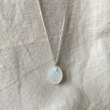 Load image into Gallery viewer, Sea Glass Necklace - Fine Chain - Sterling Silver - various colours - Fayth Seaglass