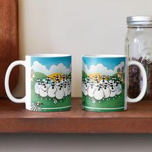 Load image into Gallery viewer, Ceramic Mug - Yorkshear Ewewnited - Sheep Puns - Mervyn Tay Art