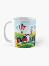 Load image into Gallery viewer, Ceramic Mug - Made In Yorkshear - Sheep Puns - Mervyn Tay Art