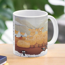 Load image into Gallery viewer, Ceramic Mug - The Golden Girls - Cow Puns - Mervyn Tay Art