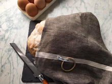 Load image into Gallery viewer, Linen Bread Storage bags - Reusable bread bags- Kitschina - Eco friendly gift ideas