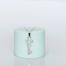 Load image into Gallery viewer, Sterling Silver Key necklace - Maxwell Harrison Jewellery - gift idea