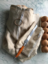 Load image into Gallery viewer, Linen Bread Storage bags - Reusable bread bags- Kitschina - Eco friendly gift ideas