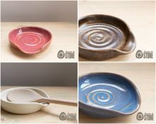 Load image into Gallery viewer, Spoon Rests - Ceramics - Thrown in Stone - Kitchenware