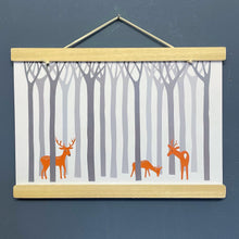 Load image into Gallery viewer, Deer Print - A4 Limited Edition print - Rach Red Designs