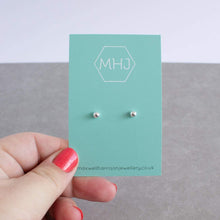 Load image into Gallery viewer, Silver Ball Stud Earring - Maxwell Harrison Jewellery