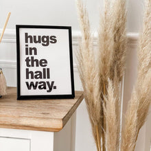 Load image into Gallery viewer, Hugs in the Hallway - A4 Print - lots of colours - JAM Artworks