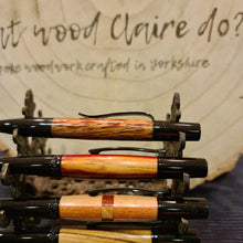 Load image into Gallery viewer, Luxury Wood turned Pens - Zeta Wooden refillable Pens - What Wood Claire Do?