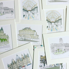 Load image into Gallery viewer, Grand Arcade Leeds Print - Accidental Vix Prints - Leeds illustrations