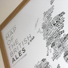 Load image into Gallery viewer, Map of the British Ales - A3 Print - Rich Storey Designs