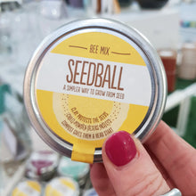Load image into Gallery viewer, Seedball Tin - a simpler way to grow wildflowers from seeds