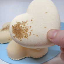 Load image into Gallery viewer, Sweet Heart Bath Bomb - Little Shop of Lathers -heart shaped sweet smelling bath bombs - Bath treats