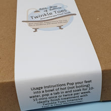 Load image into Gallery viewer, Twinkle Toes Foot Soak - Treat those Feet! - Little Shop of Lathers - Self Care