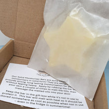 Load image into Gallery viewer, The Star of the Show Solid Moisturiser Bar - Little Shop of Lathers - handmade body bar