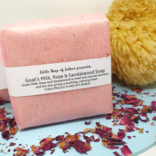 Load image into Gallery viewer, Handmade Goat's Milk Soaps - Little Shop of Lathers - handmade self care treat - Soap bar