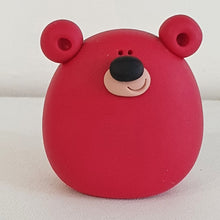Load image into Gallery viewer, Bear - polymer clay pebble pets - LittleBigNose - animal lovers