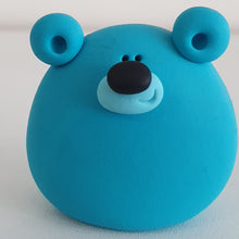Load image into Gallery viewer, Bear - polymer clay pebble pets - LittleBigNose - animal lovers