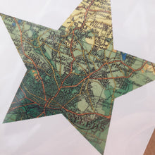 Load image into Gallery viewer, Vintage Map silhouette cards - Yorkshire and Leeds - Studio Seven