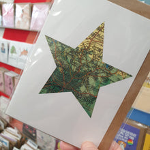 Load image into Gallery viewer, Vintage Map silhouette cards - Yorkshire and Leeds - Studio Seven