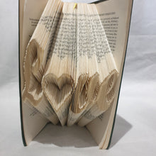 Load image into Gallery viewer, Folded Book Art - Love - Paperweight Products - gift idea