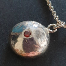 Load image into Gallery viewer, Sterling Silver Cubic Zirconia Gemstone necklace - Maxwell Harrison Jewellery - gift idea