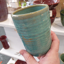 Load image into Gallery viewer, Flower Vase - Pen Pot - Pen Holder - Thrown In Stone