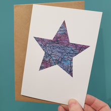 Load image into Gallery viewer, Vintage Map silhouette cards - Yorkshire and Leeds - Studio Seven