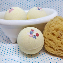 Load image into Gallery viewer, Luxury Bath Bomb - Champagne Kisses- Little Shop of Lathers - Handmade Bath treats