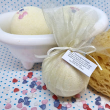 Load image into Gallery viewer, Luxury Bath Bomb - Champagne Kisses- Little Shop of Lathers - Handmade Bath treats
