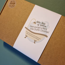 Load image into Gallery viewer, Have Yourself a Merry little Chuffin' Christmas Bath and Body Gift Set - Little Shop of Lathers -Yorkshire Christmas Gifts