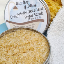 Load image into Gallery viewer, Sugar Scrub - Natural Exfoliator for face and body - Lots of flavours - Little Shop of Lathers